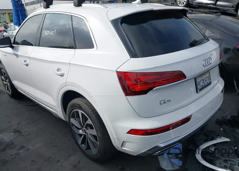2023 Audi Q5 S Line Premium Plus from USA, damaged, VIN WA1EAAFY4P2012022